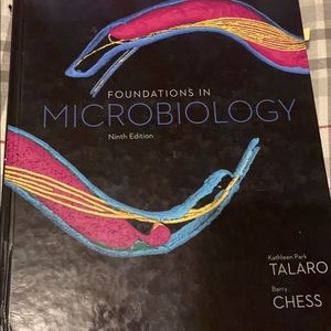Textbook - foundations in microbiology